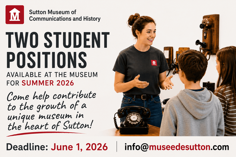 Two Student Positions Available at the Museum for Summer 2026