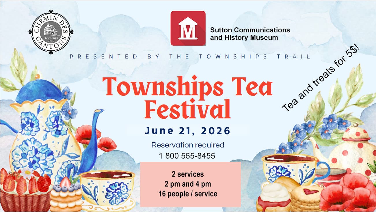 Here again for the Townships Tea Festival